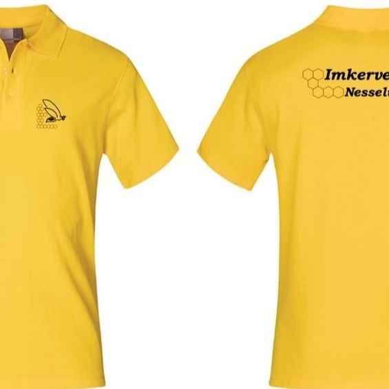 Polo-Shirts mit Vereinslogo für Imkerverein Nesselwang
