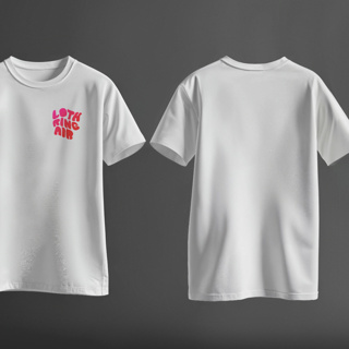 Lothringair T-Shirt weiß in Größe L