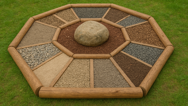 Erstellung eines Barfußpfades für Mitglieder und die Öffentlichkeit