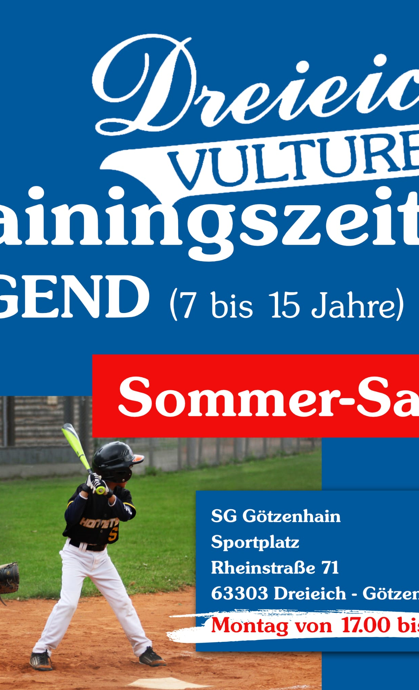 Baseball Schülermannschaft Dreieich Vultures