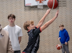 Absenkbare Basketballkörbe für Kindermannschaften des BSV Wulfen