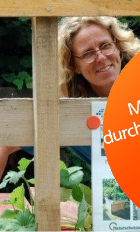 Ein Lastenrad - E-Mobilität im Naturschutzzentrum