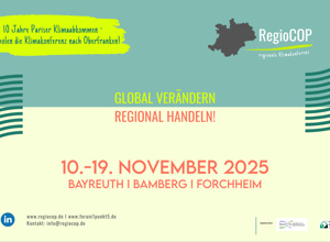 Regionale Klimakonferenz für Oberfranken 2025