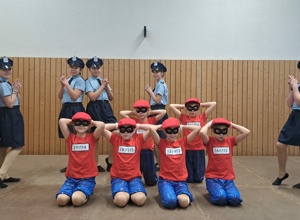 Vereinsausstattung der Schautanzgruppe