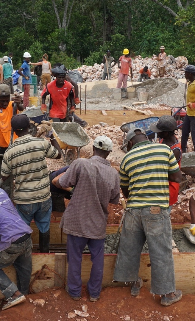 Neubau einer Vorschule in Haiti