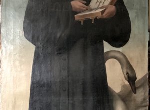 Rettung des Martin-Luther-Gemäldes  Kirche Erda. 120 J. hing es dort!