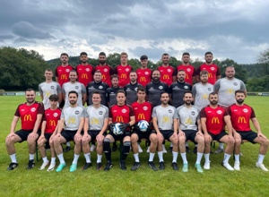 Mähroboter Rasenplatz FC Wallbach
