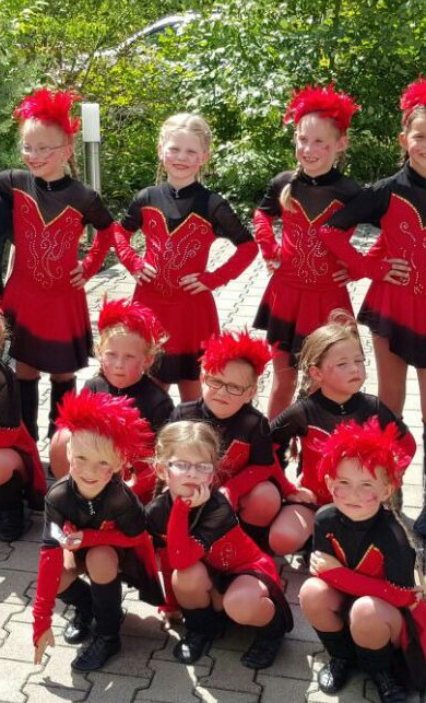 Tanzkostüme für unsere Showtanzgruppen