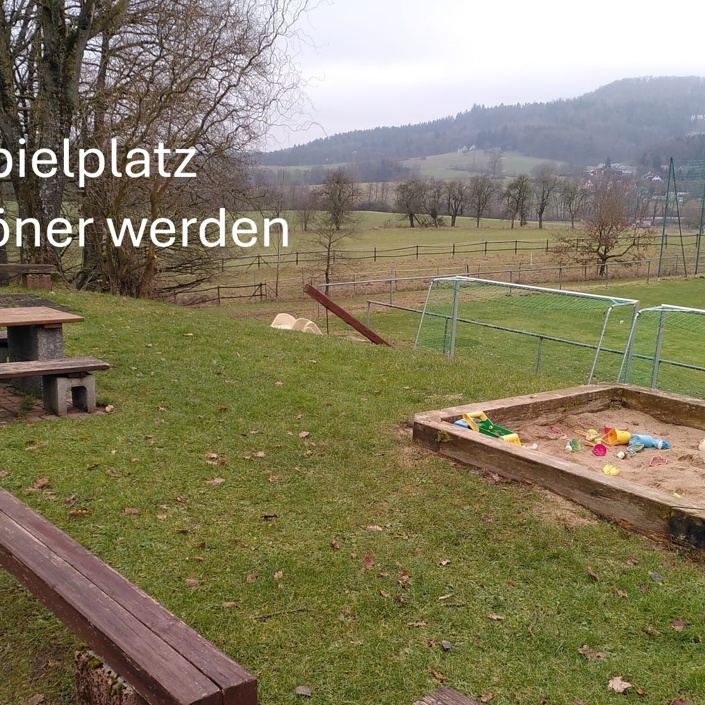 Umgestaltung Spielplatz SV Ermreuth e.V.