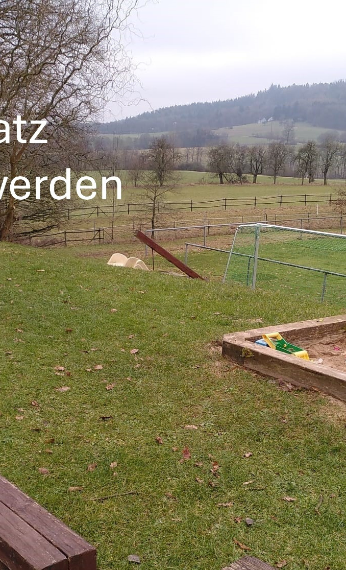 Umgestaltung Spielplatz SV Ermreuth e.V.