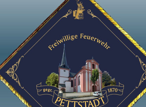 endlich eine Feuerwehrfahne für die Feuerwehr Pettstadt