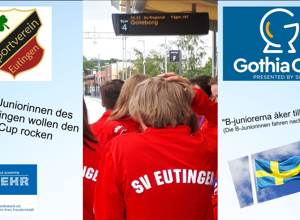 Video - Die B-Juniorinnen des SV Eutingen wollen den Gothia Cup rocken