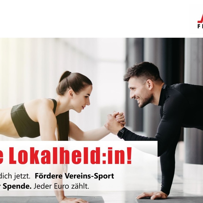 Sport im Ort fördern! Spende jetzt und werde Lokalheld:in!