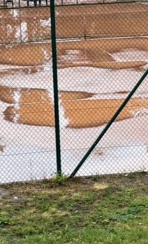 Modernisierung des Tennisplatzes