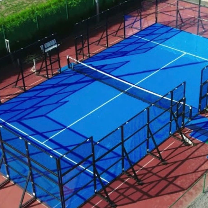 Errichtung von 2 Padelplätzen