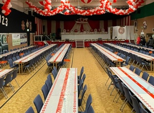 Volksbank: Tische für den Apelerner Karneval