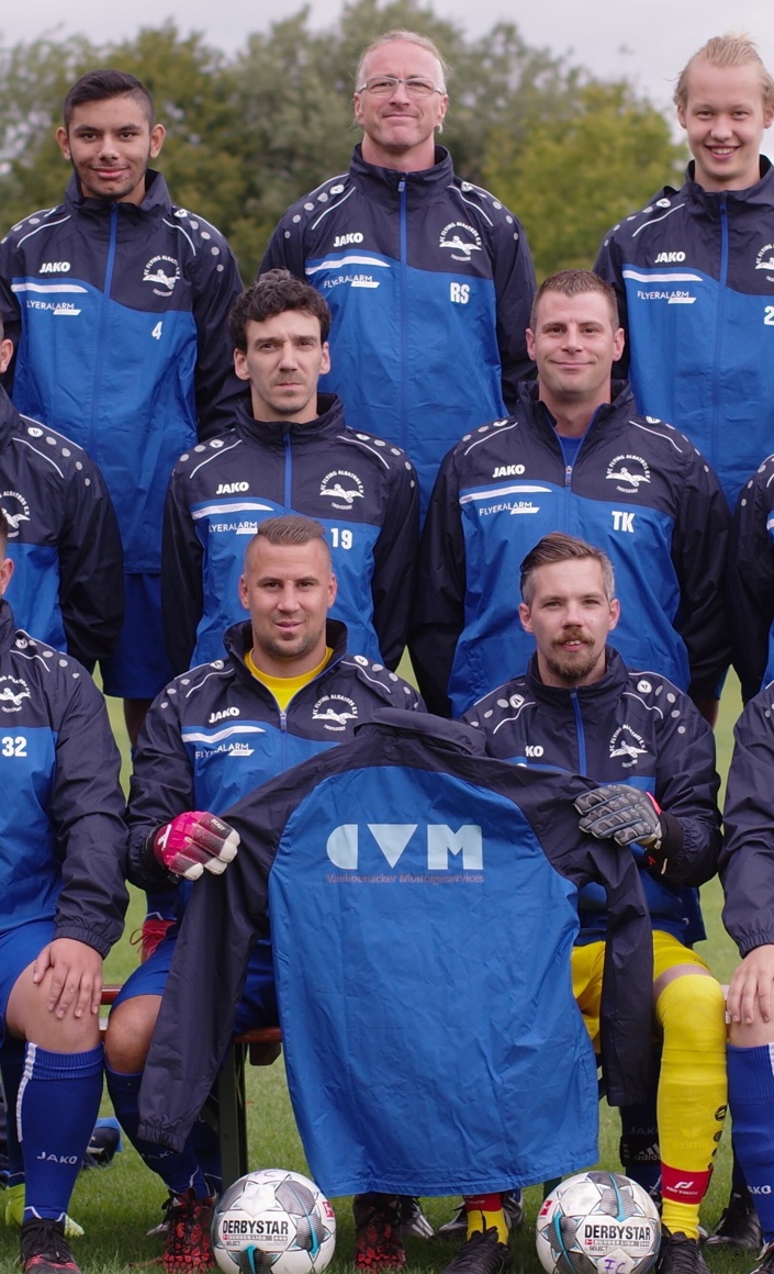 Trainingsmaterial für den FC Flying Albatros
