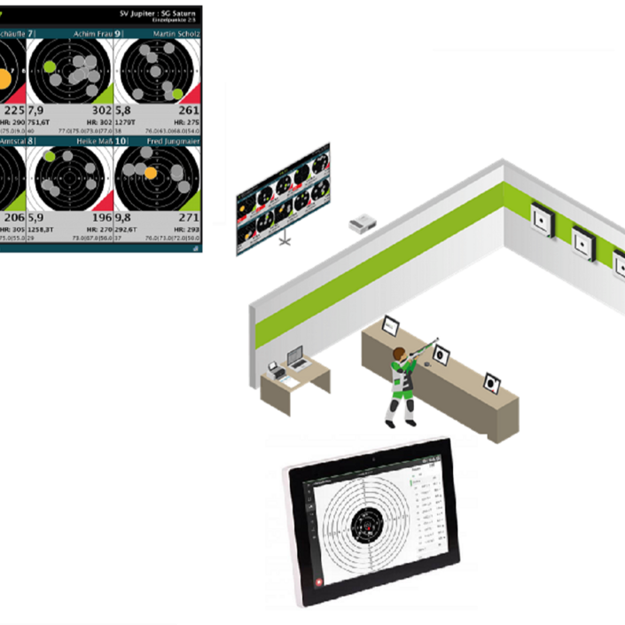 Elektronische Schießanlage für den Schützenverein 1924  Schönborn e.V.