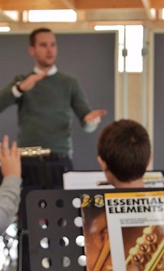 Instrumente für die Bläserklasse der IGS Salmtal