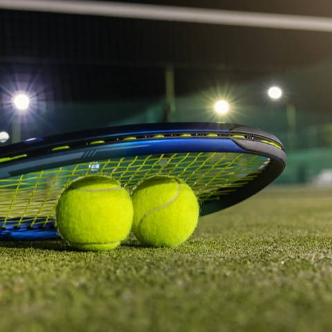 Neubau Flutlichtanlage Tennis Theilheim