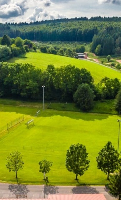Kleinkunstrasenfeld