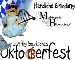 Eine Frei-Maß beim Oktoberfest 2016 der Musikkapelle Biberach e.V. 