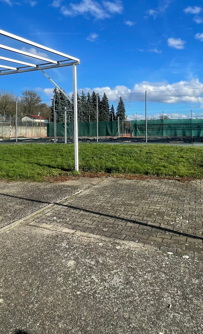 Neugestaltung Außenanlage beim TSV Jöhlingen