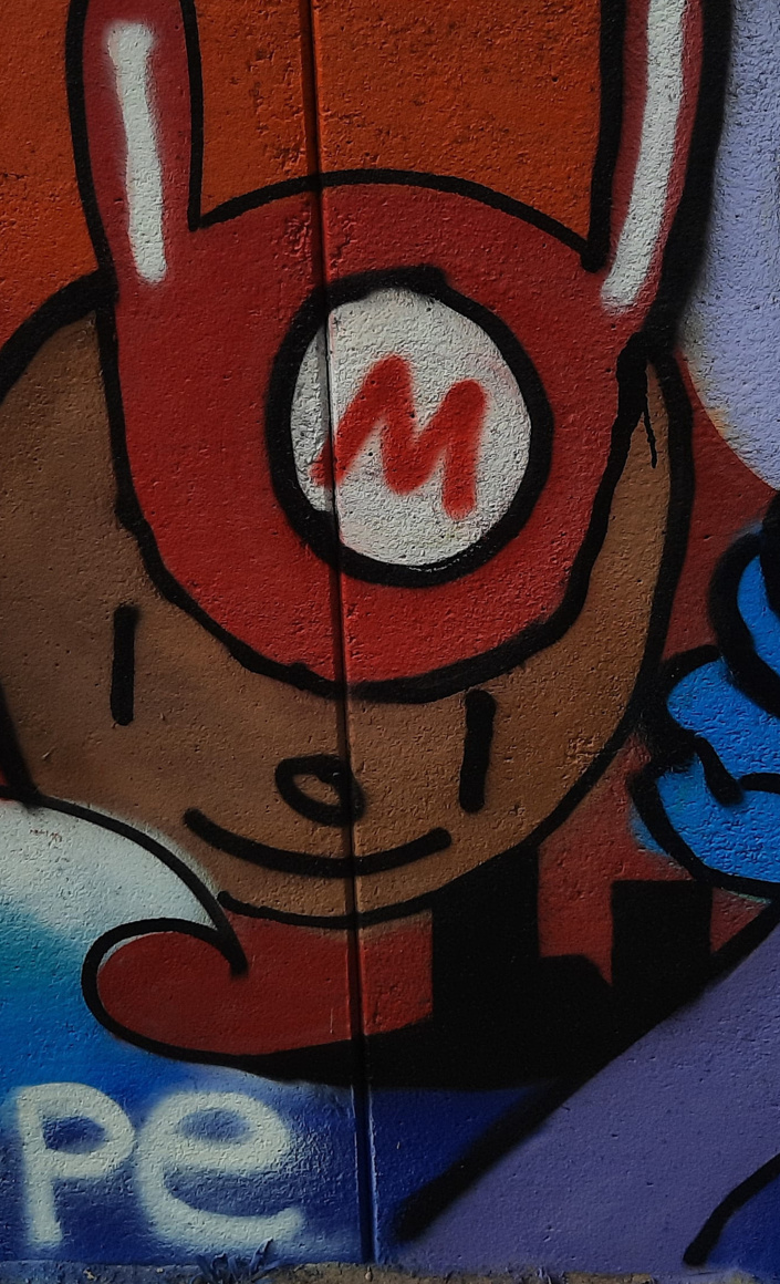 Fische fliegen, Farben bleiben - unser Abschiedsgraffiti