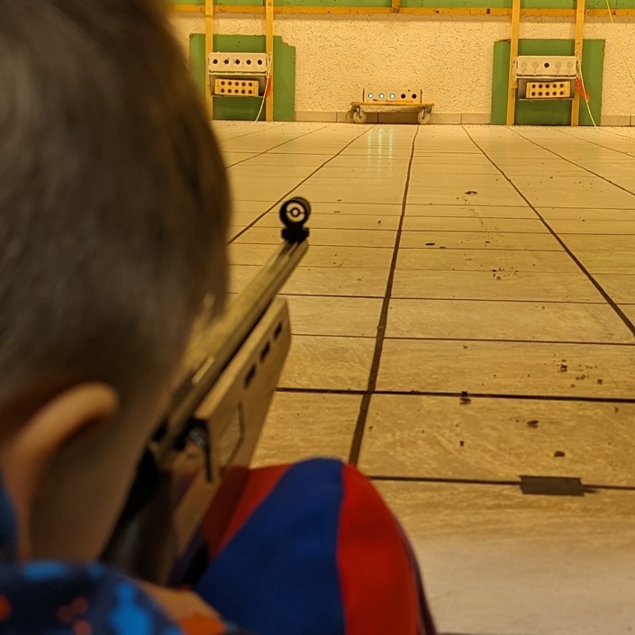 SGi Raubach Laser Biathlonanlage für unsere Kids 6-12 Jahre