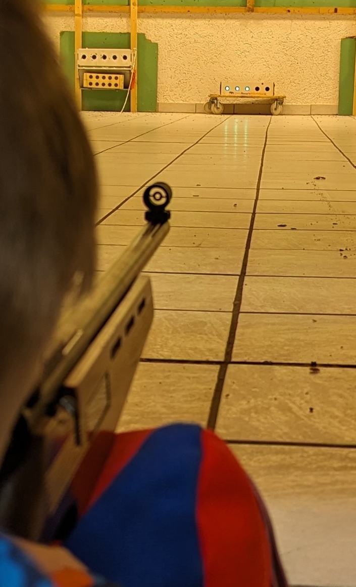 SGi Raubach Laser Biathlonanlage für unsere Kids 6-12 Jahre