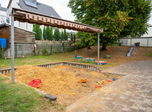 Ein KiTa-Außenbereich, in dem Spielen wieder Spaß macht