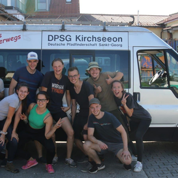 9-Sitzer Kleinbus für den Pfadfinderstamm St. Joseph Kirchseeon