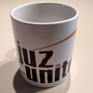 Kaffeetasse mit juz-united Logo