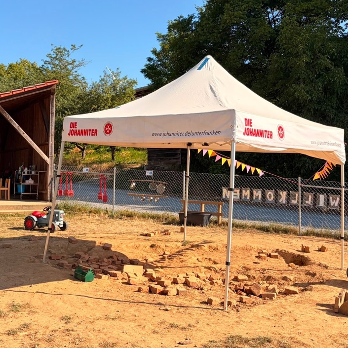 Sonnenschutz Johanniter Naturkindergarten Ackerstrolche