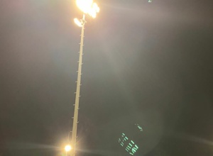 Umrüstung der Flutlicht-Anlage auf LED