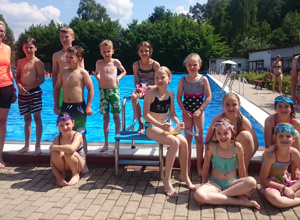 Hochsprunganlage für die Kinderleichtathletik