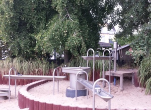 Ein Wasserspielplatz für die Juki-Farm