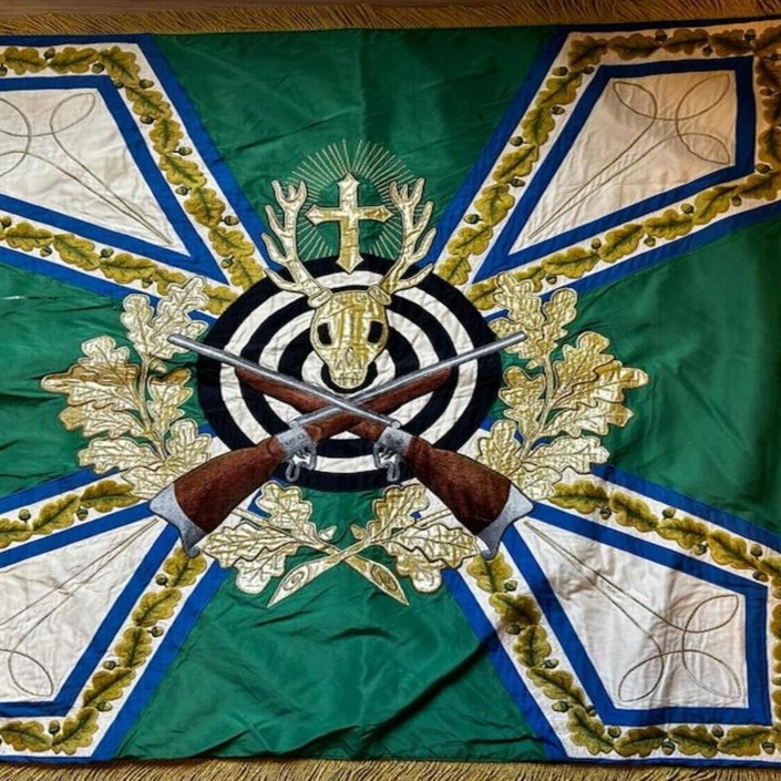 Restaurierung der Korpsfahne Grünes Korps der Bürgergilde Munster e.V.