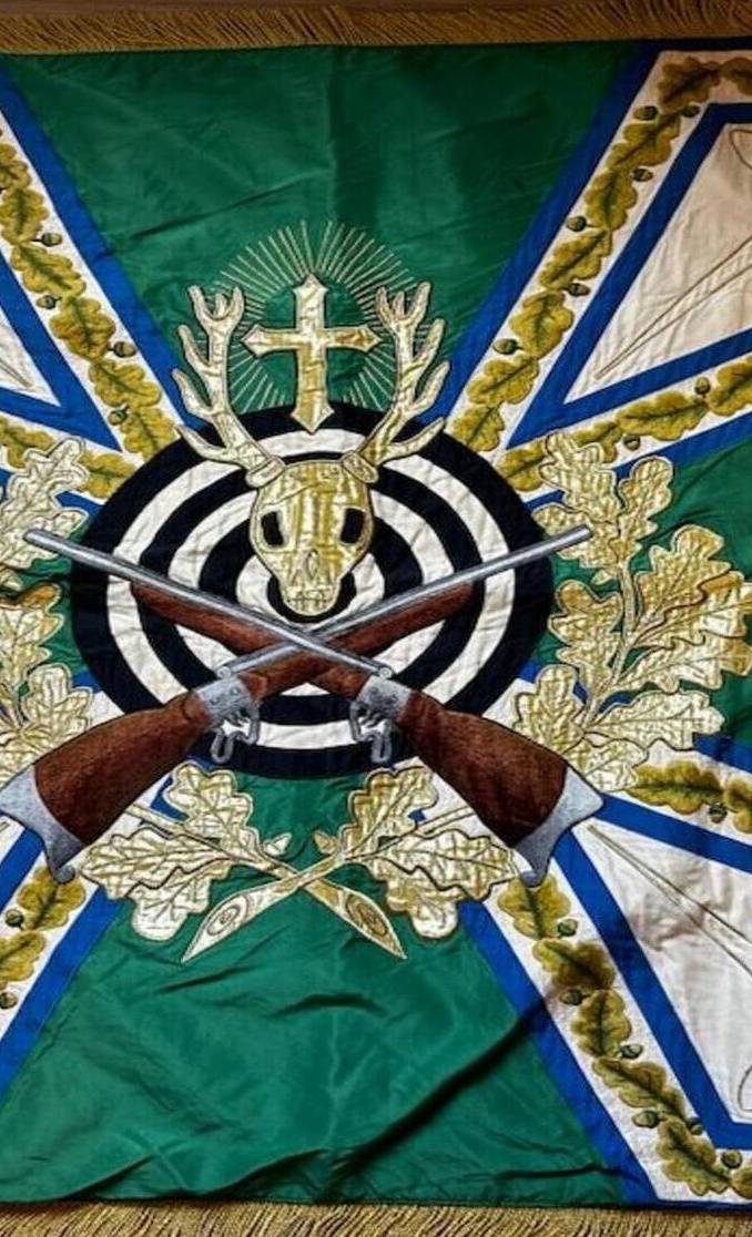 Restaurierung der Korpsfahne Grünes Korps der Bürgergilde Munster e.V.