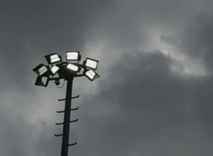 LED-Beleuchtung Kleinfeld-Kunstrasen