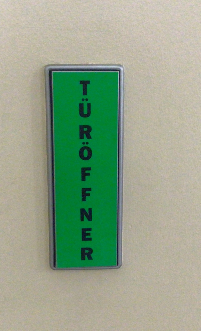 Elektrischer Türöffner für unser barrierefreies WC