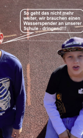 Wasserspender für die Mittelschule Markt Berolzheim - Dittenheim