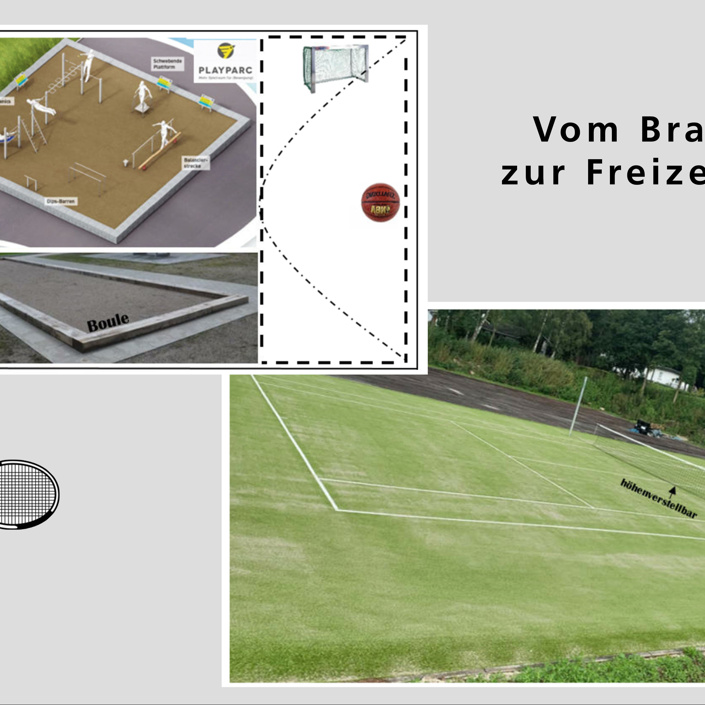 Vom Brachland zur öffentlichen Freizeit- und Sport- Oase