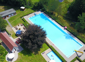 Reparatur von technischen Anlagen im Freibad Lenzinghausen