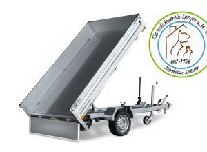 Neuer Transportanhänger für unser Tierheim