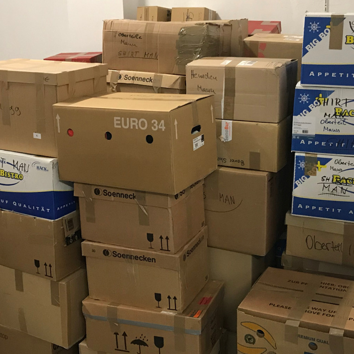 Hilfsgütertransport nach Osteuropa