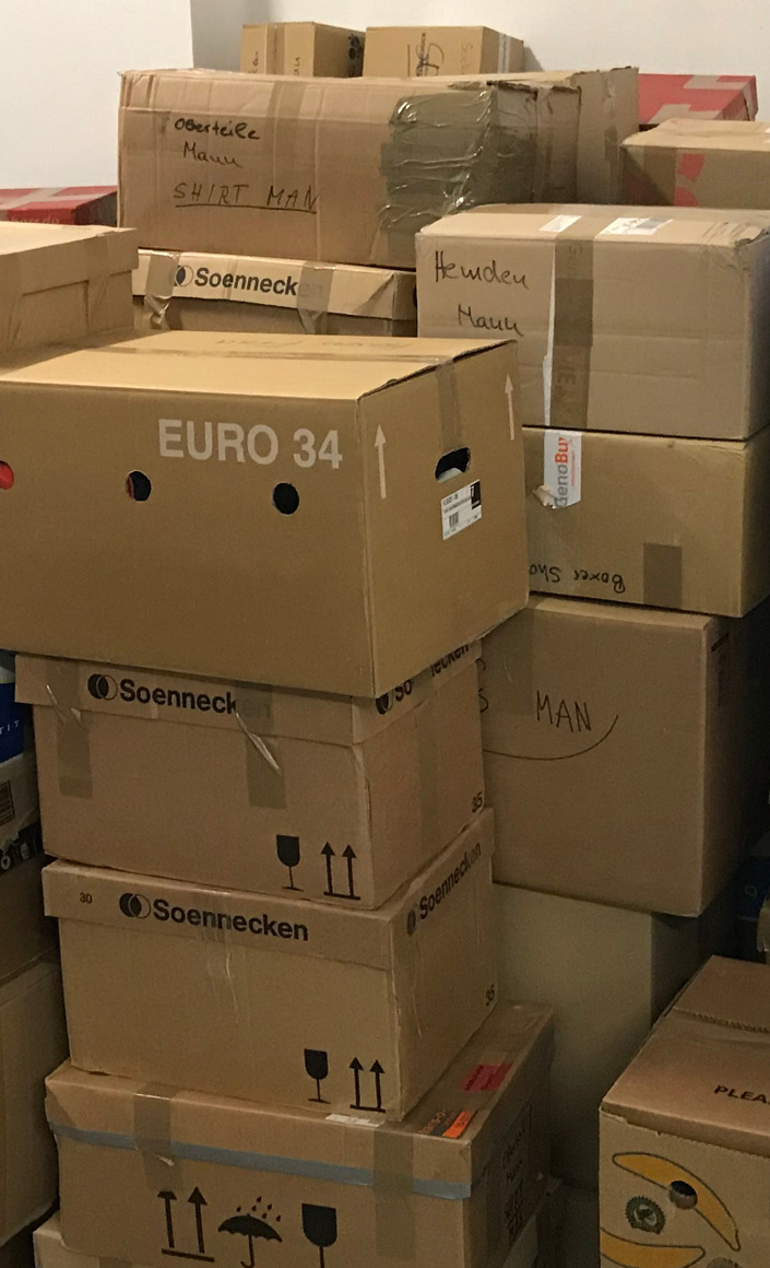 Hilfsgütertransport nach Osteuropa