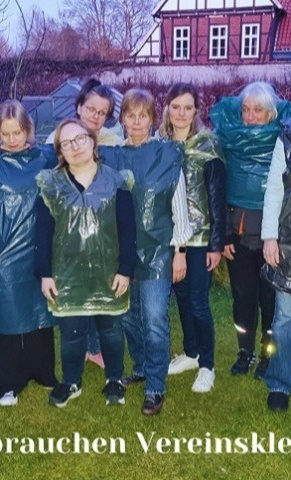 Hilfe! Wir brauchen Vereinskleidung!