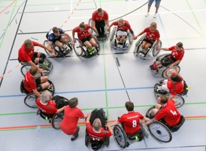 Rollstuhl-Handball im TuS Fürstenfeldbruck