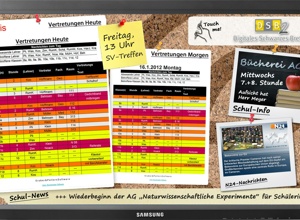 Digitales Schwarzes Brett
